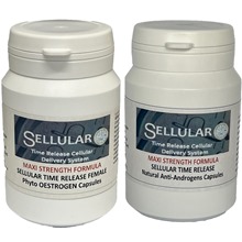 Sellular Phytoestrogen Capsules & Natural Anti Androgens 