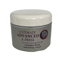 New Ultimate Advanced X- Press Phyto Estrogen Hourglass Body Feminising Cream