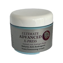Ultimate Advanced X- Press Natural Anti-Androgen Range. Natures Anti-Androgenic Trans Feminising Cream