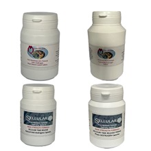 Selluar & Quantum Phytoestrogen & Natural Anti Androgen Quadruple Pack
