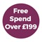 free over £199